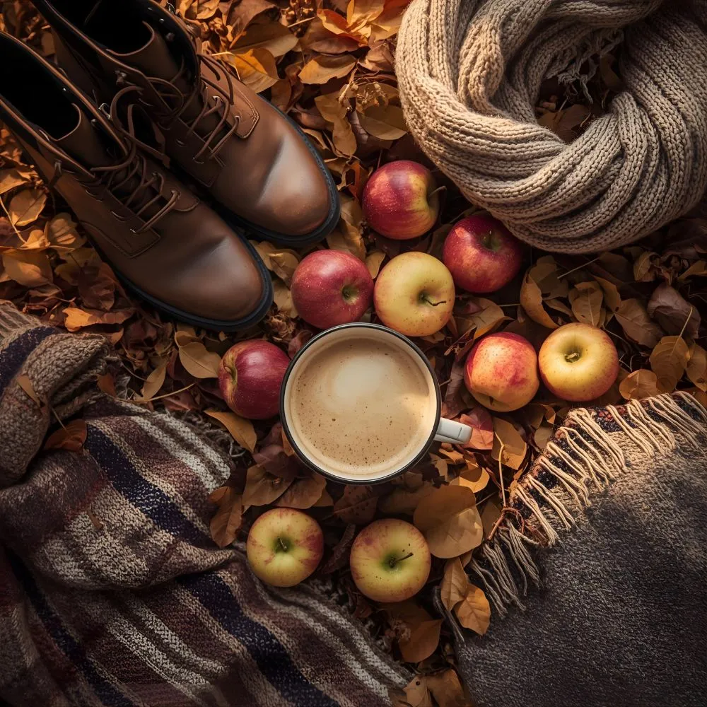 Aesthetic Apple Picking Captions