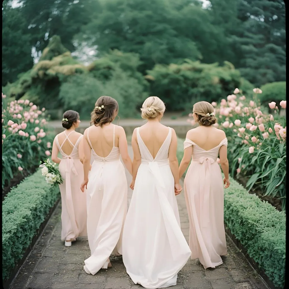 Aesthetic Captions for Bridesmaids