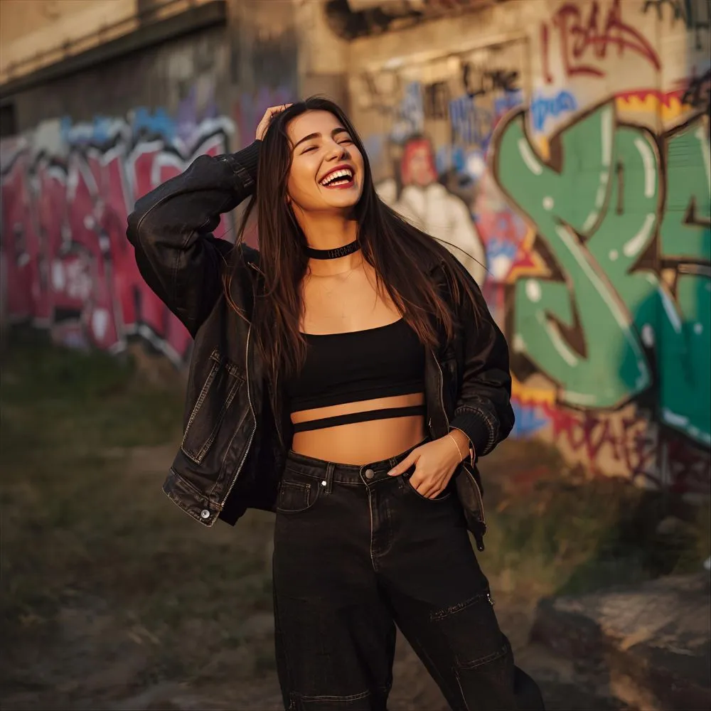 Funny Black Outfit Captions for Instagram for Girl