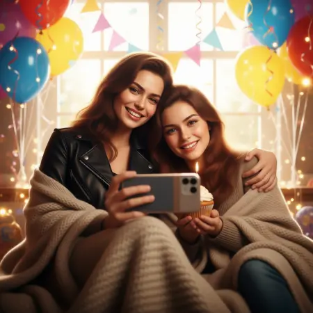 Birthday Captions for Sister