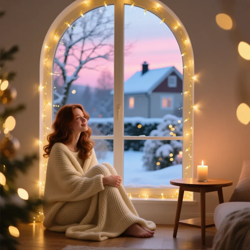 Cute Christmas Lights Captions