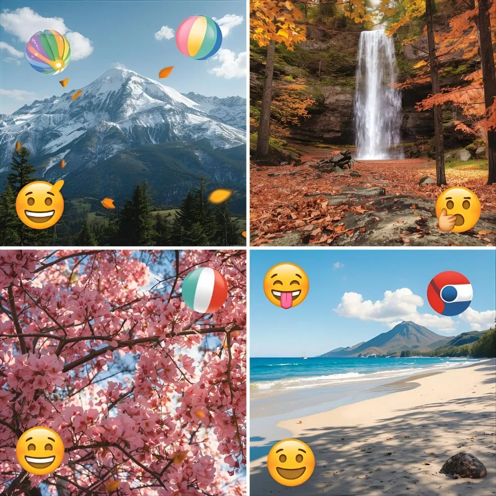 Seasonal Travel Captions