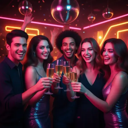 Short Party Captions for Instagram Friends