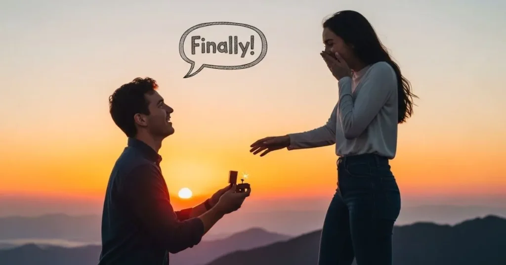 Funny Engaged Engagement Captions