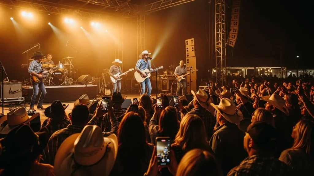 Cute Country Concert Captions for Instagram