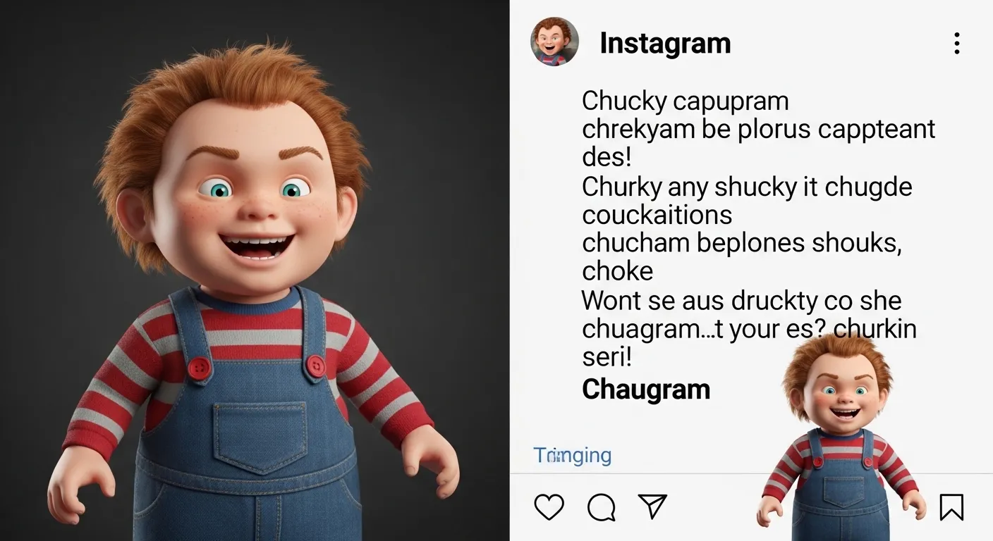 Chucky Captions for Instagram